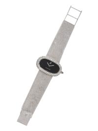 An 18 Karat White Gold and Diamond Wristwatch, Audemars Piguet,