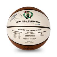 A Boston Celtics Big Three (Ray Allen, Kevin Garnett, and Paul Pierce) Signed Autograph Basketball