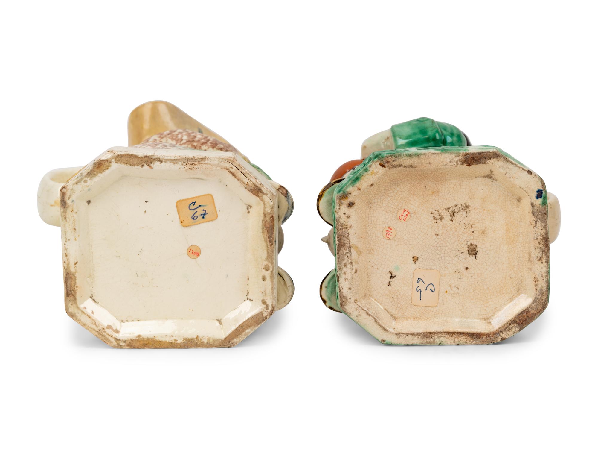 An Enoch Wood-Type Toby Jug and Another Toby Jug