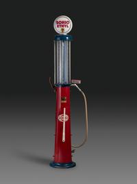 A Sohio Gravity Gasoline Pump