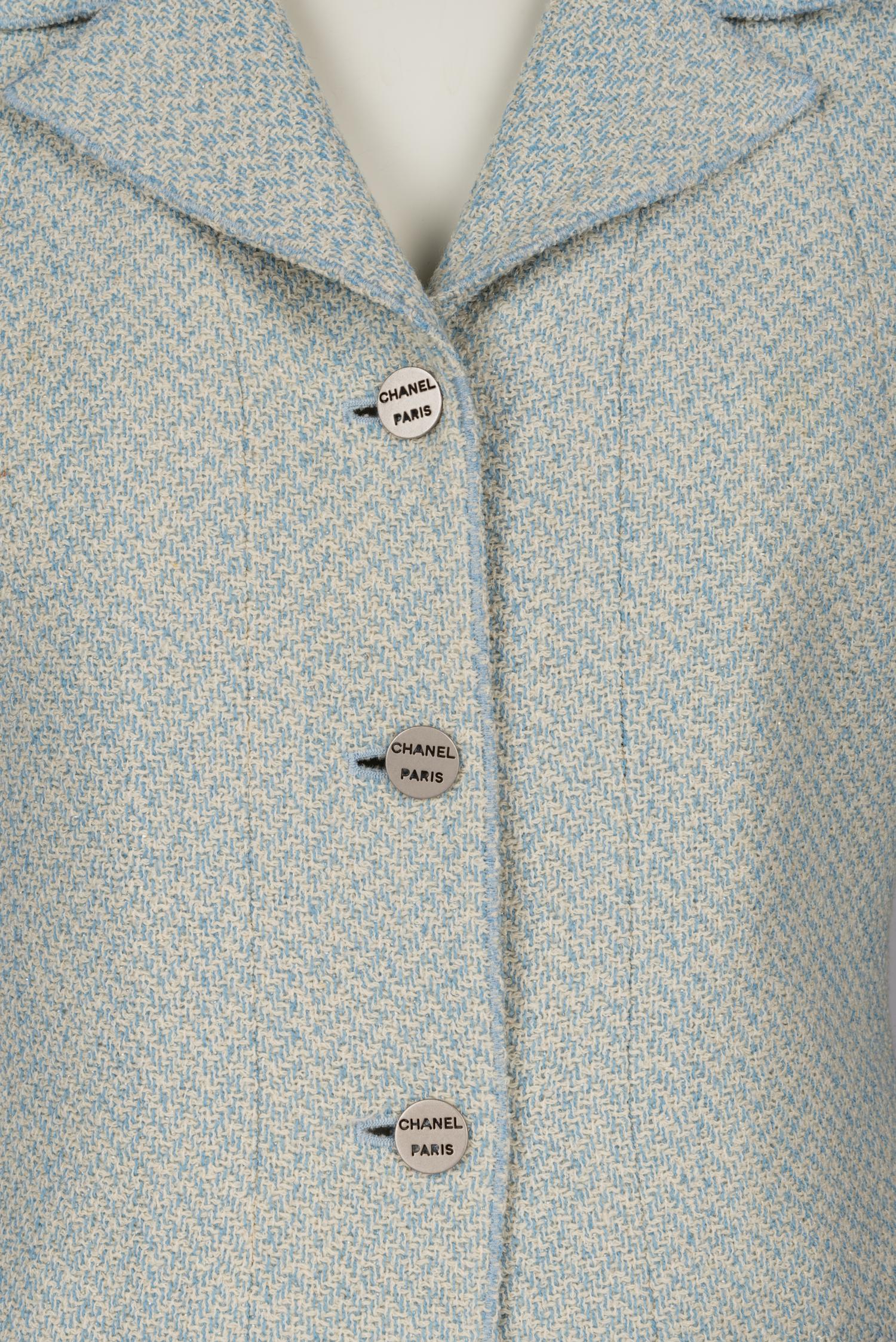 Chanel Blue Jacket, 1990-2000s