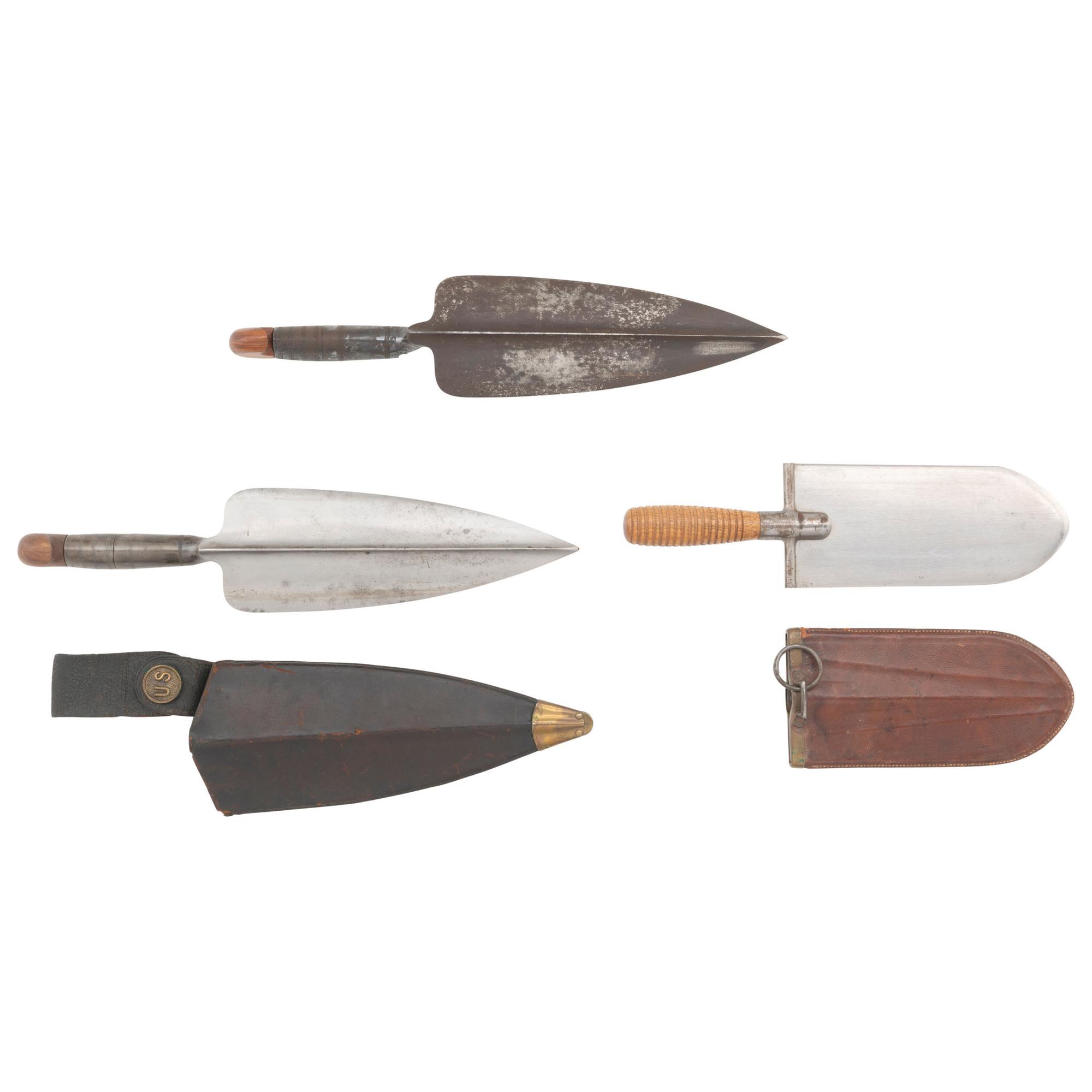 Three Indian War Era Edged Weapons