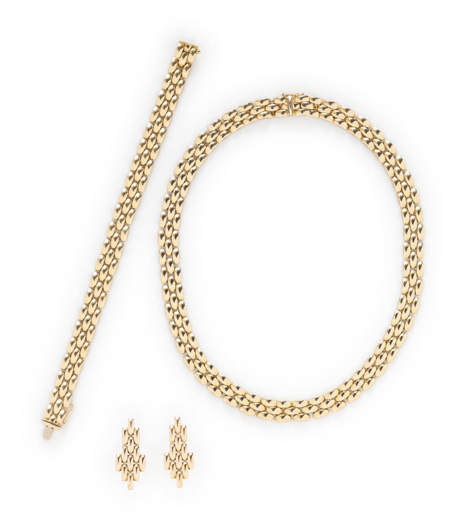 YELLOW GOLD PARURE