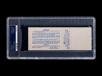 A 1971 Major League Baseball All-Star Game Full Ticket (PSA 7 NM),