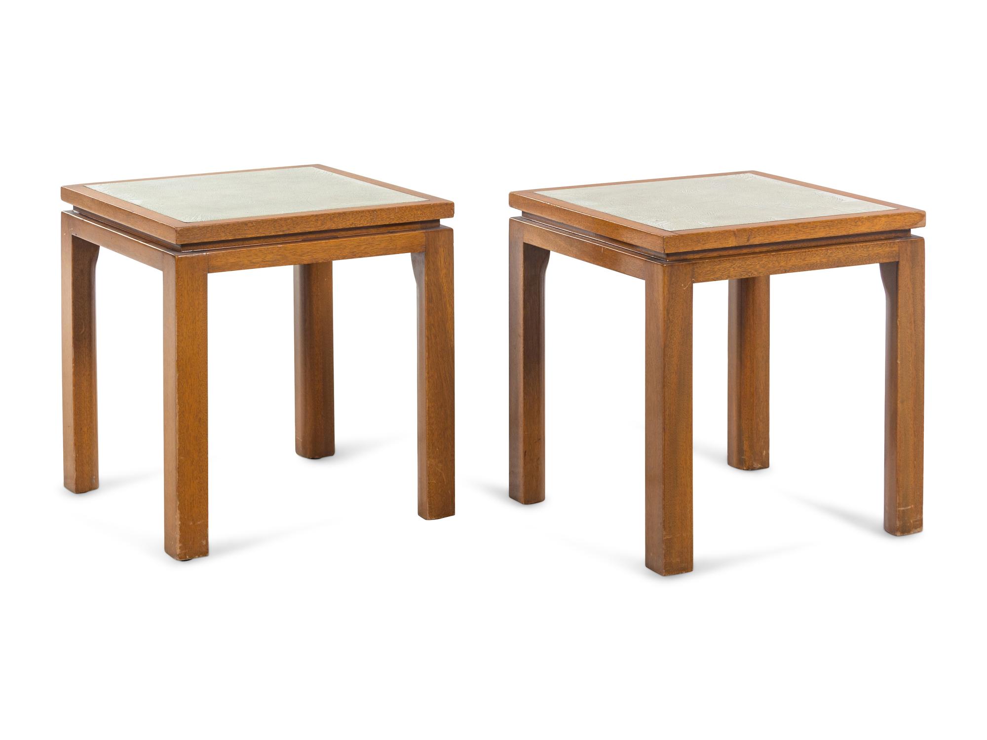 Pair of Side Tables, Probber Inc. USA