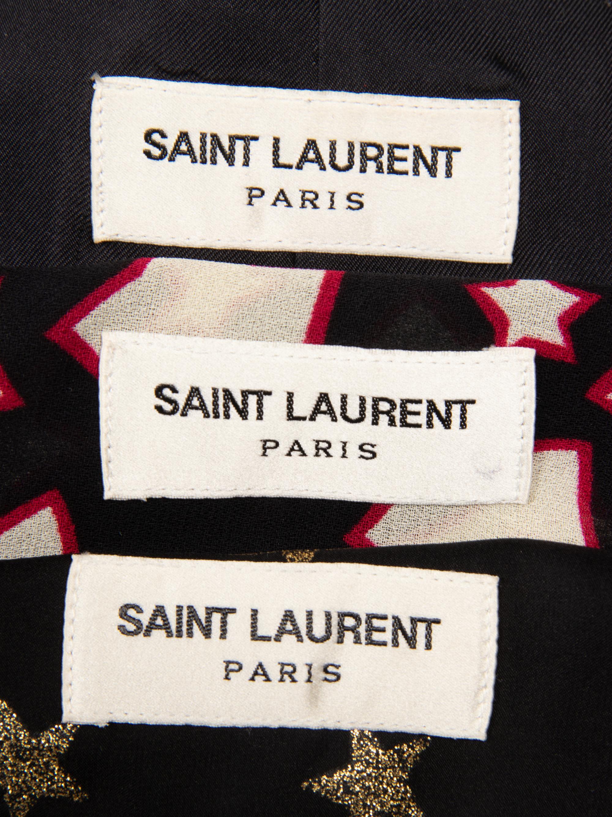 SAINT LAURENT, BLAZER & TWO BLOUSES