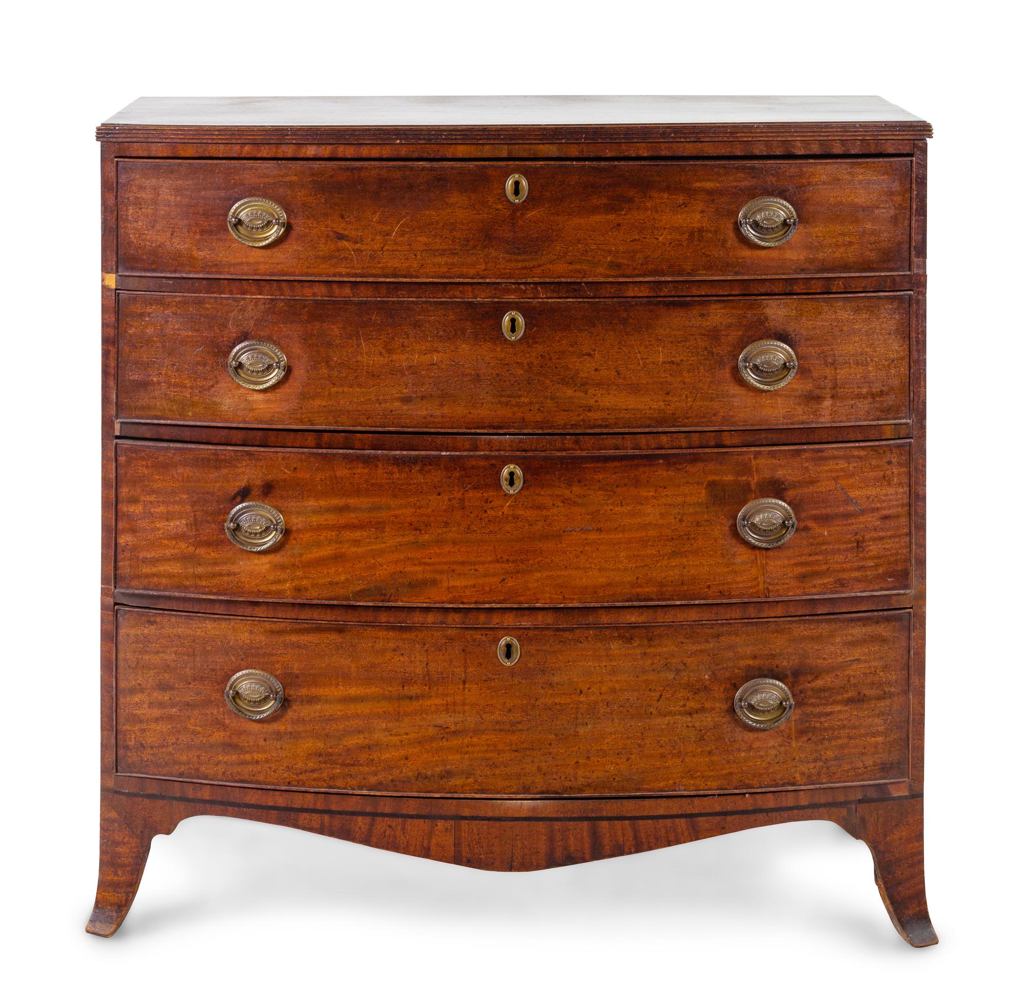 A George III Mahogany Chest of Drawers