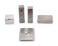 Five Silver Cases