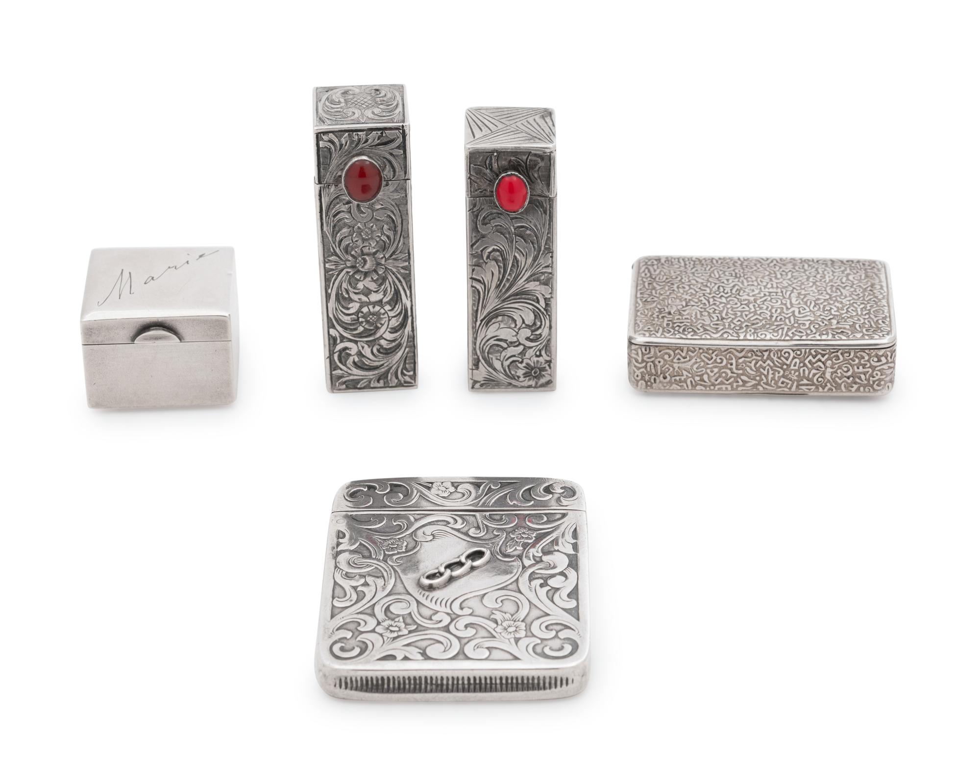 Five Silver Cases