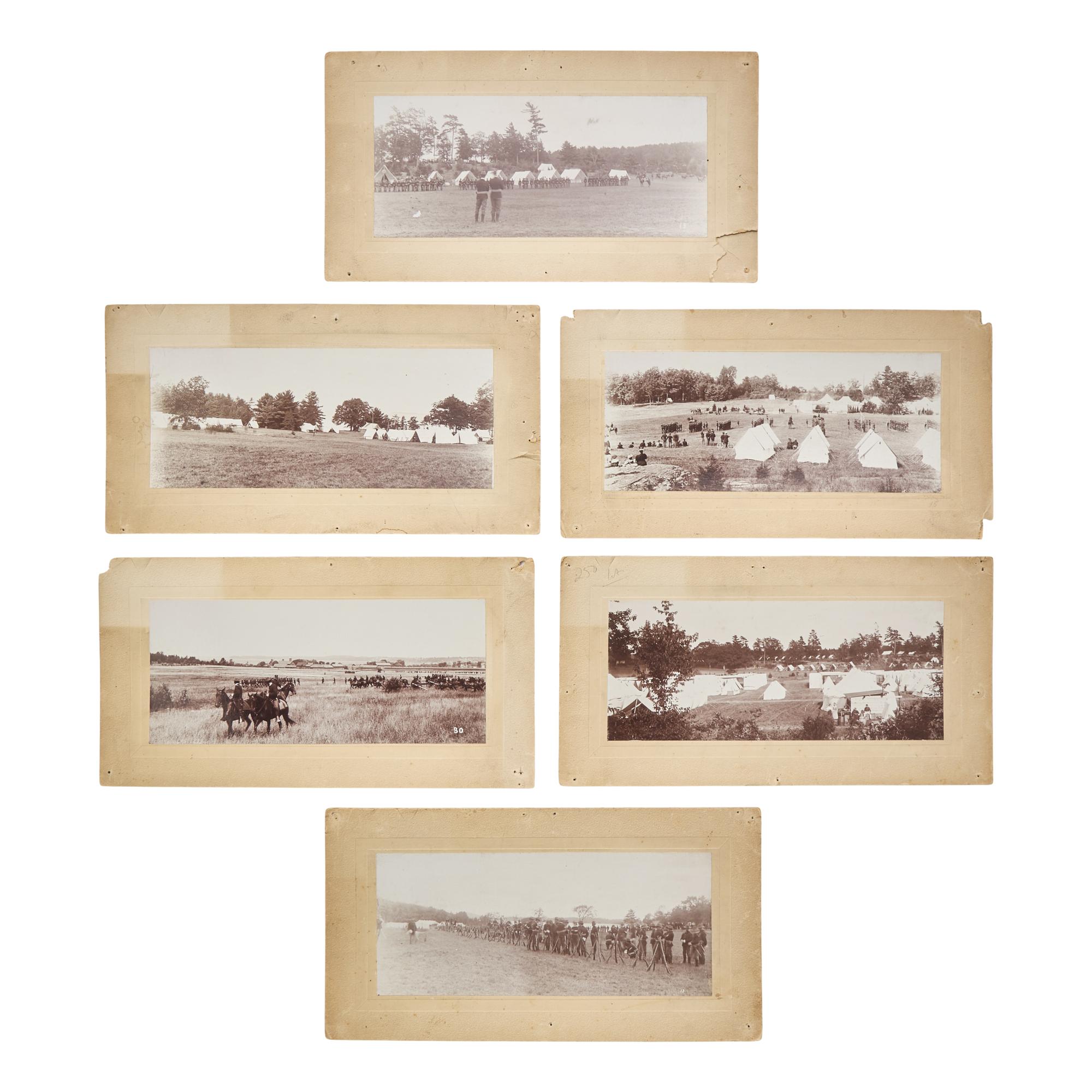 [Militaria] Group of 95 photos, including Spanish American War through World War I content