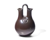 Blackware Pottery Wedding Vase July 1992