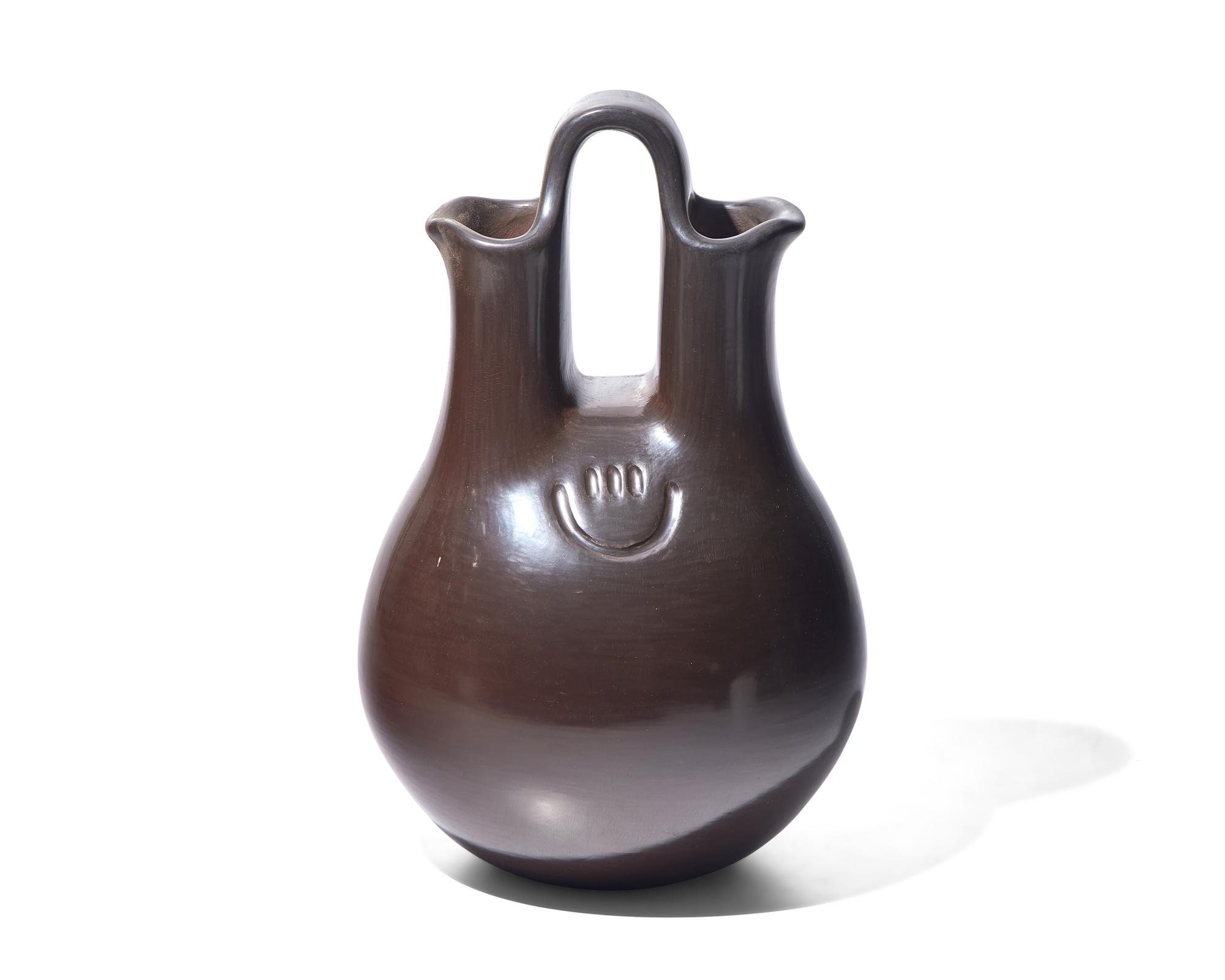 Blackware Pottery Wedding Vase July 1992