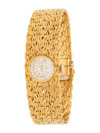 BOUCHERER, YELLOW GOLD WATCH