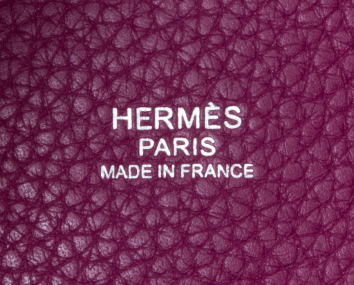 An Hermes Tosca Taurillon Clemence Picotin Lock GM Handbag, 10.5" x 10.5" x 8.5".
