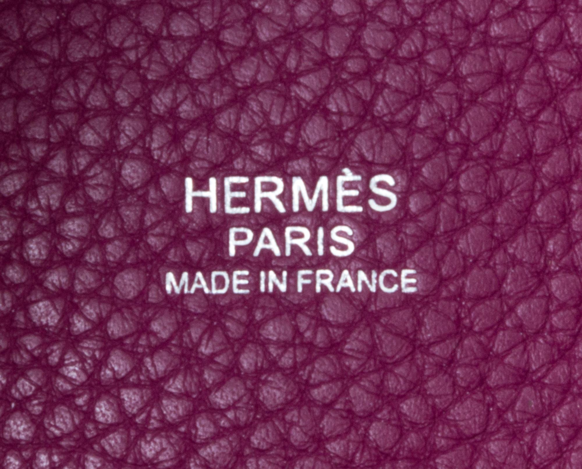 An Hermes Tosca Taurillon Clemence Picotin Lock GM Handbag, 10.5" x 10.5" x 8.5".