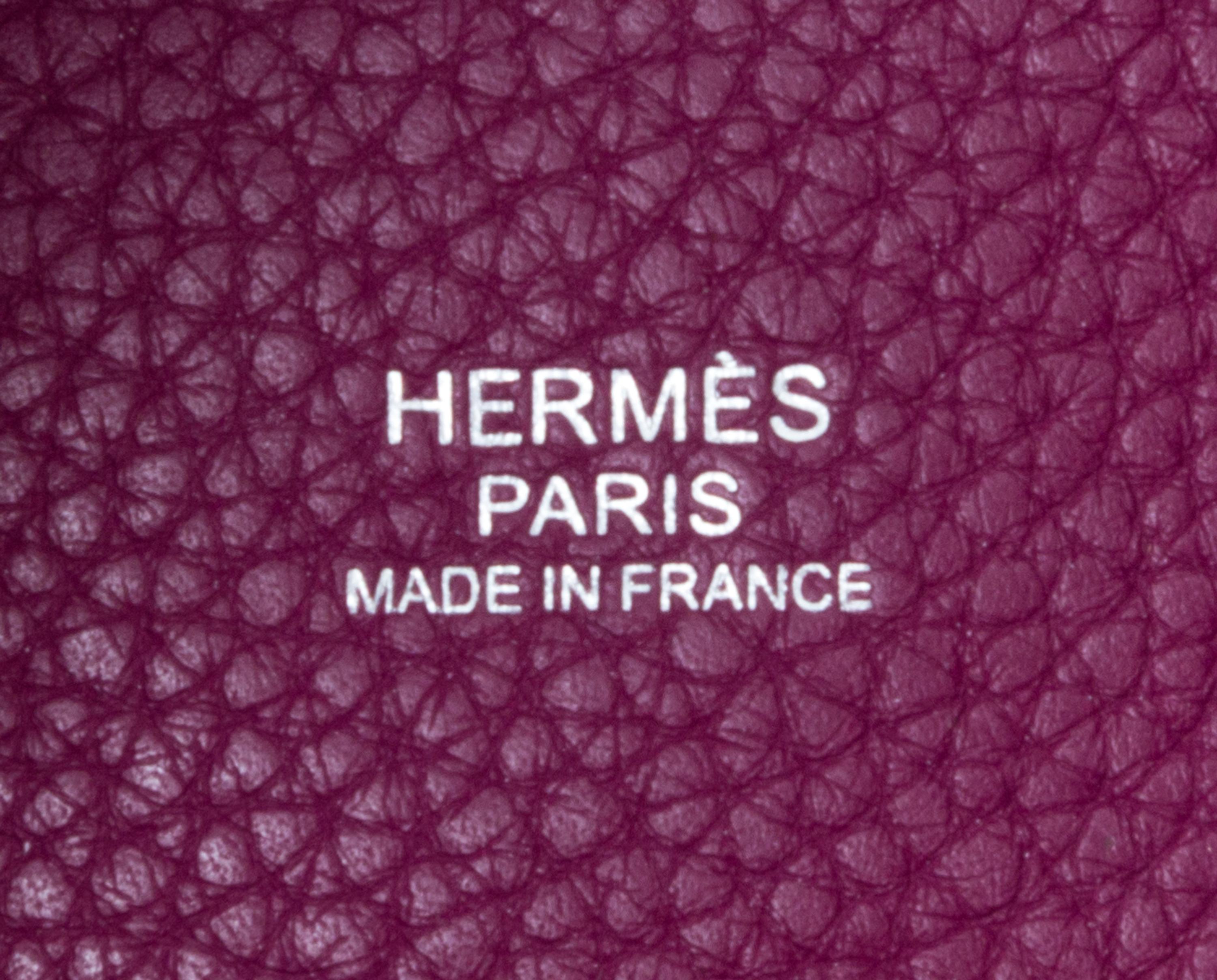An Hermes Tosca Taurillon Clemence Picotin Lock GM Handbag, 10.5" x 10.5" x 8.5".