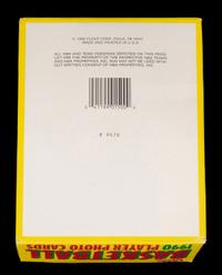 A Group of Seven Unopened Vending Boxes of 1990 Fleer Basketball Cards