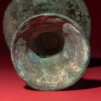 A Chinese Archaic Bronze Gu Vessel, Shang Dynasty — 商 青銅觚
