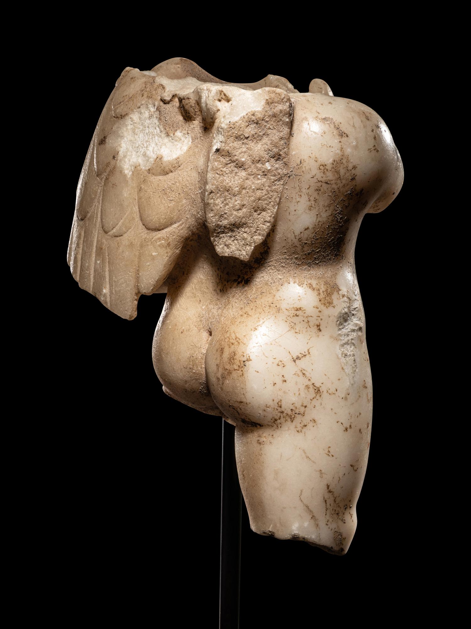 A Roman Marble Torso of Eros