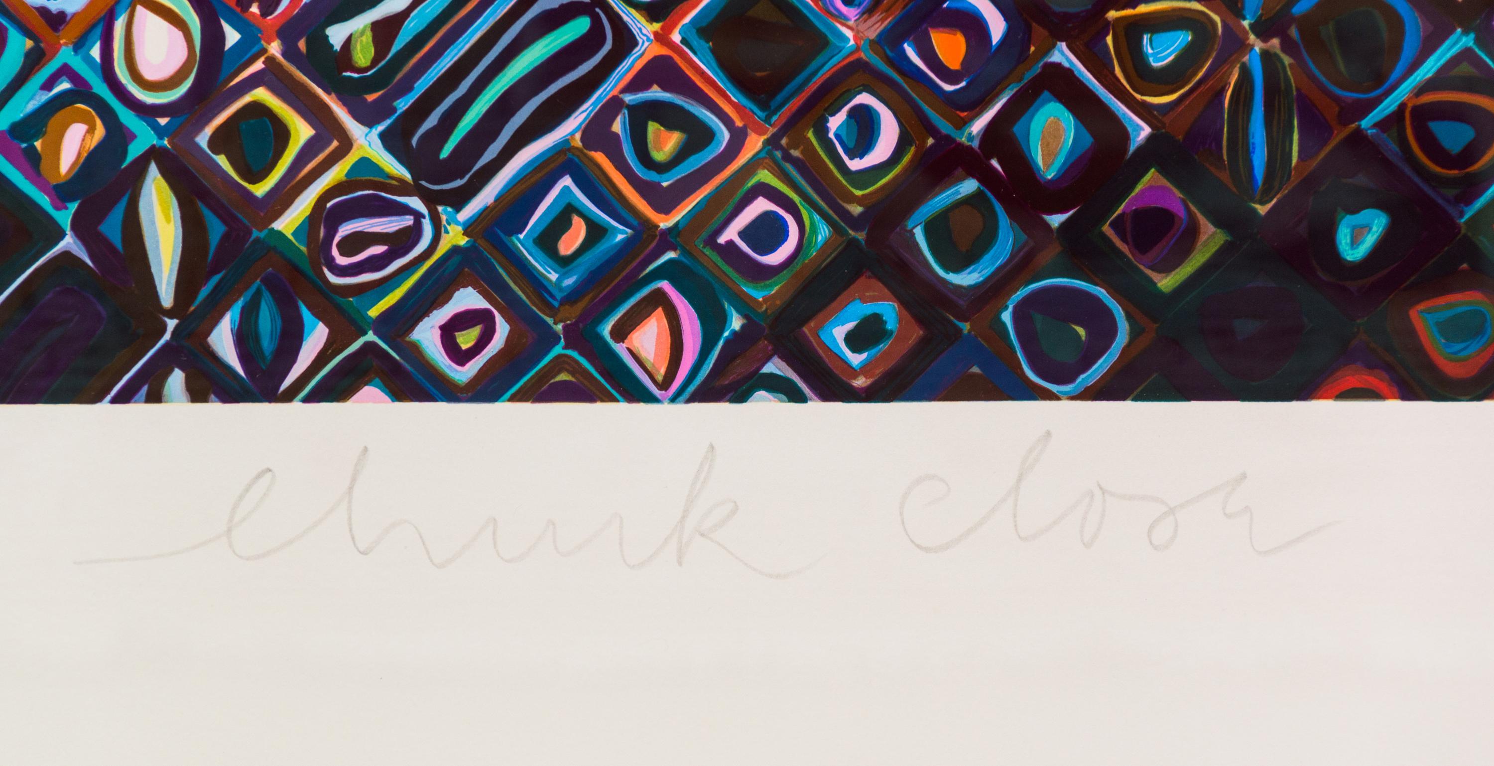 Chuck Close, (American, b. 1940), Self Portrait, 2000