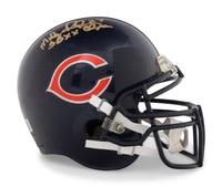 A Steve McMichael & “LA” Mike Richardson Signed Full Size Vintage Chicago Bears Helmet