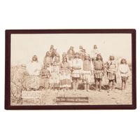 C.S. Fly Boudoir Photograph, Group of Hostiles from Geronimo's Camp