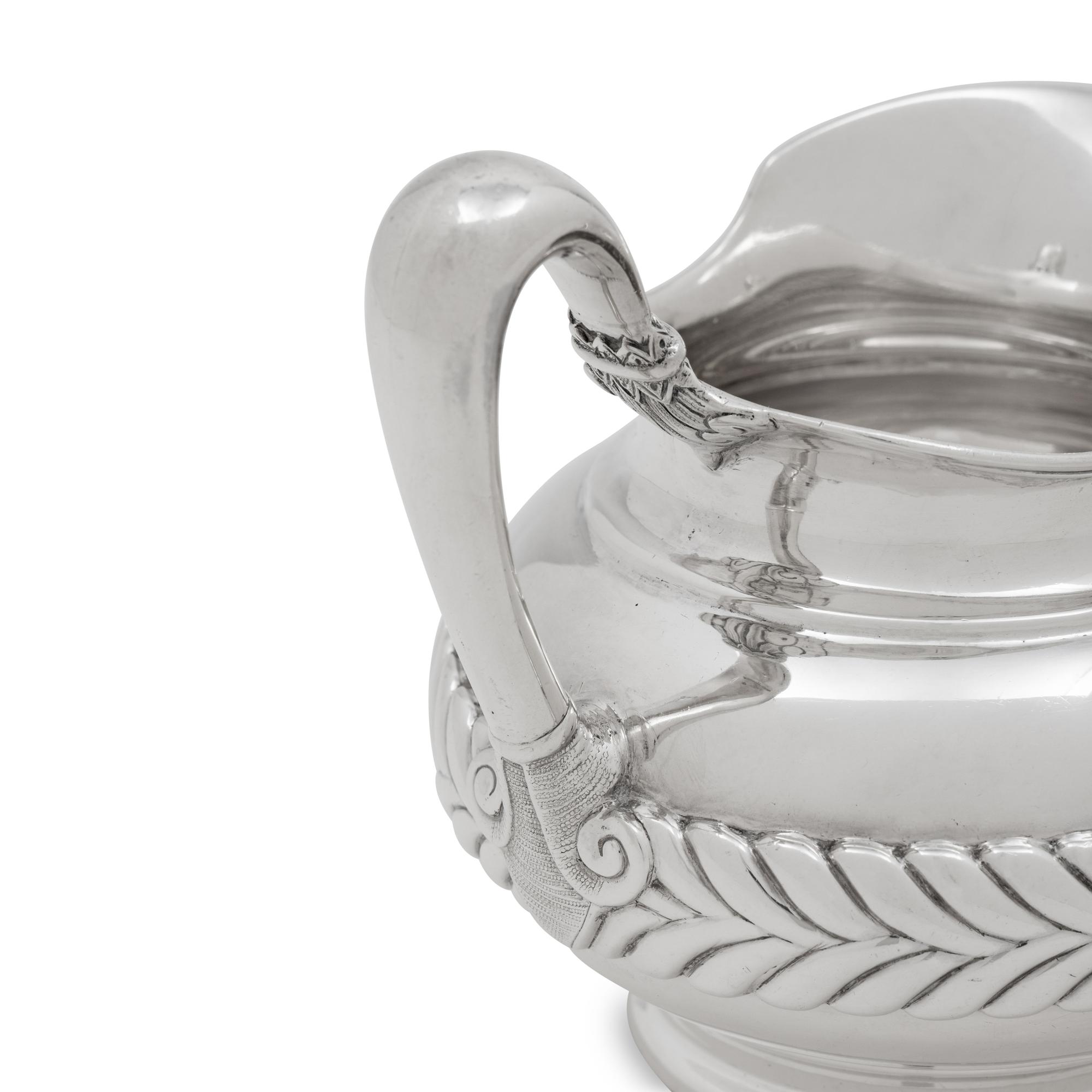 Two American Silver Table Articles