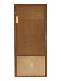 A French Giltwood Trumeau Mirror