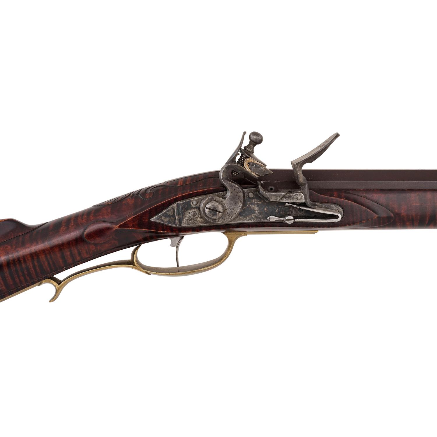 Contemporary Flintlock Longrifle by Jack Brooks