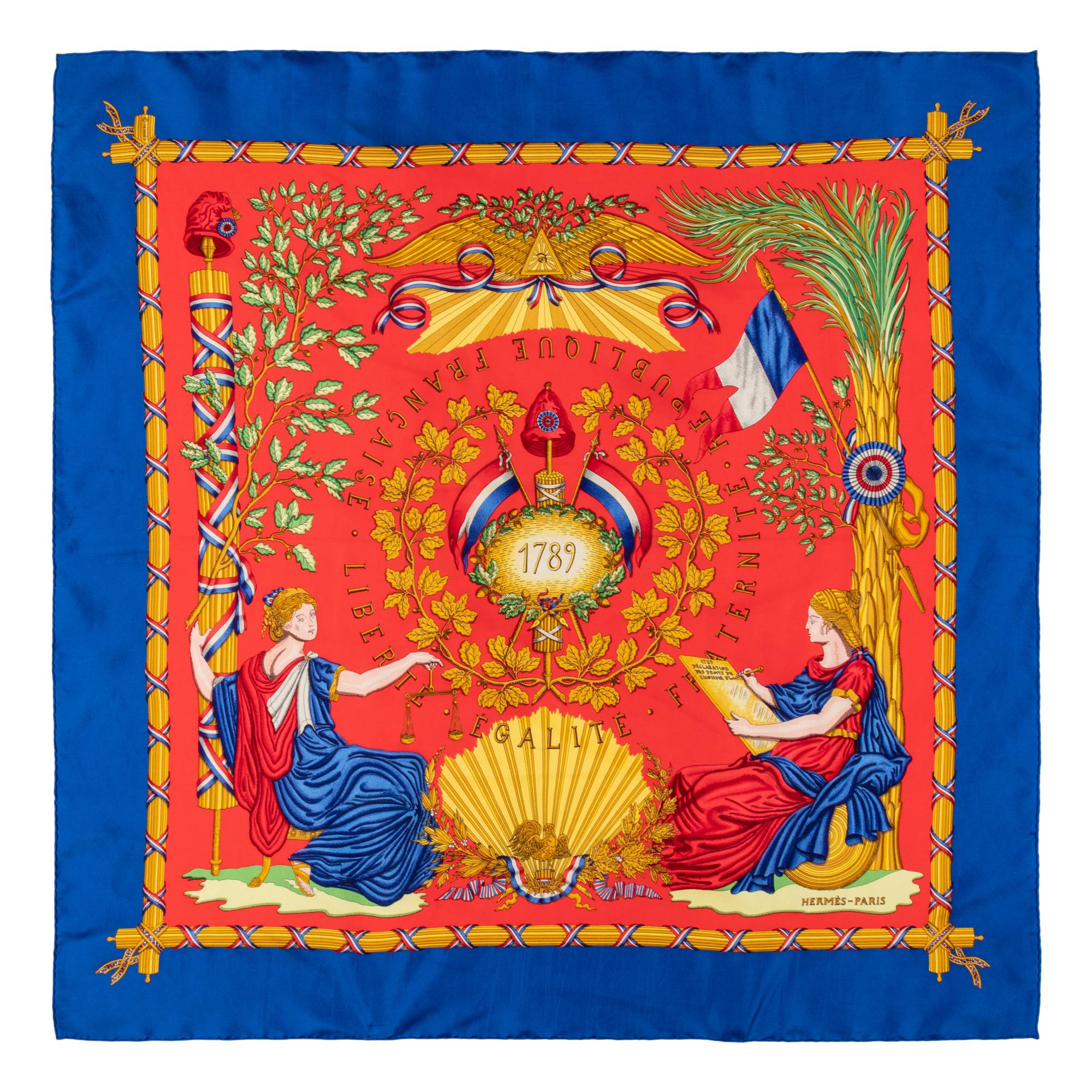 Three Hermès Scarves