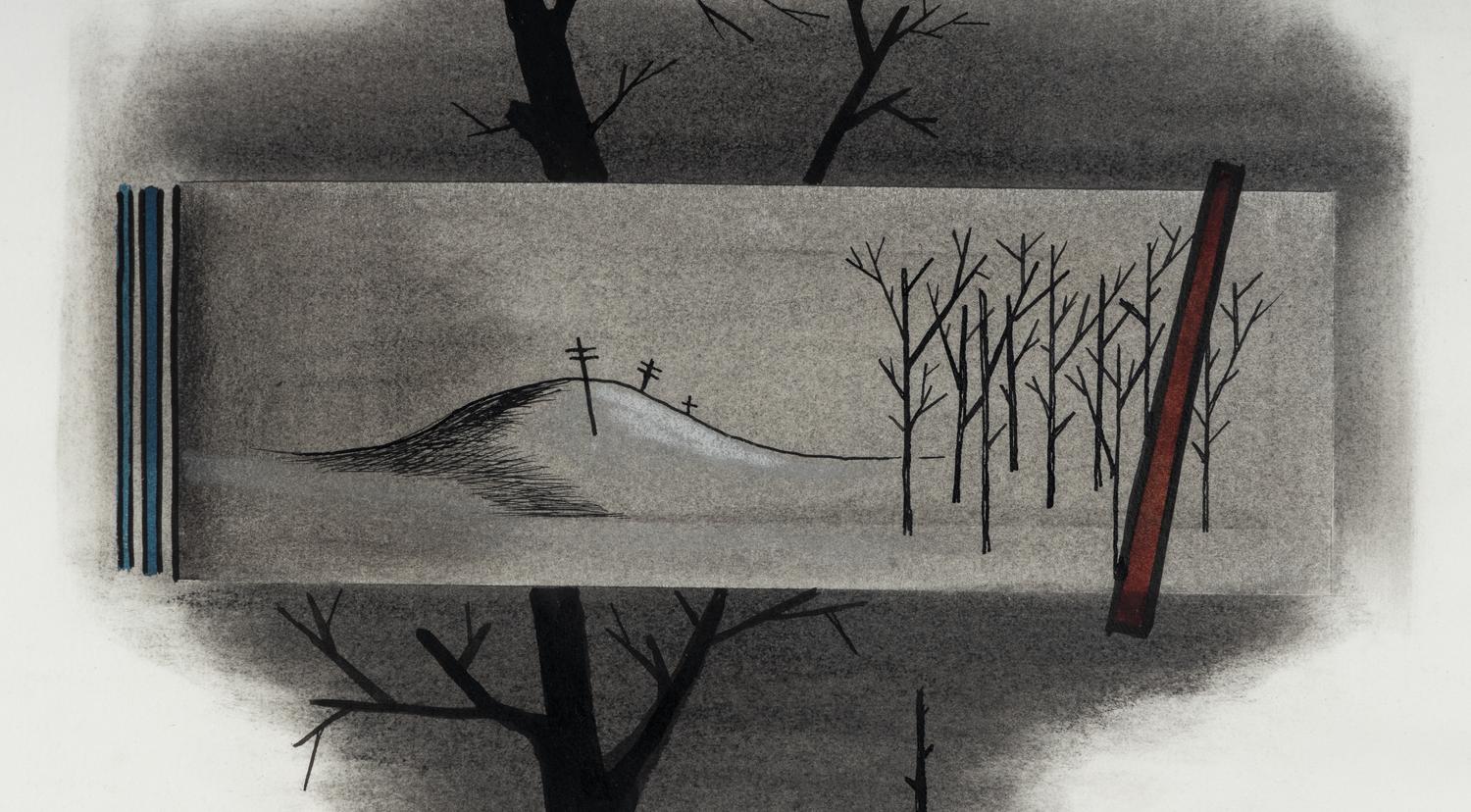 Untitled (Surrealist Landscape), c. 1940