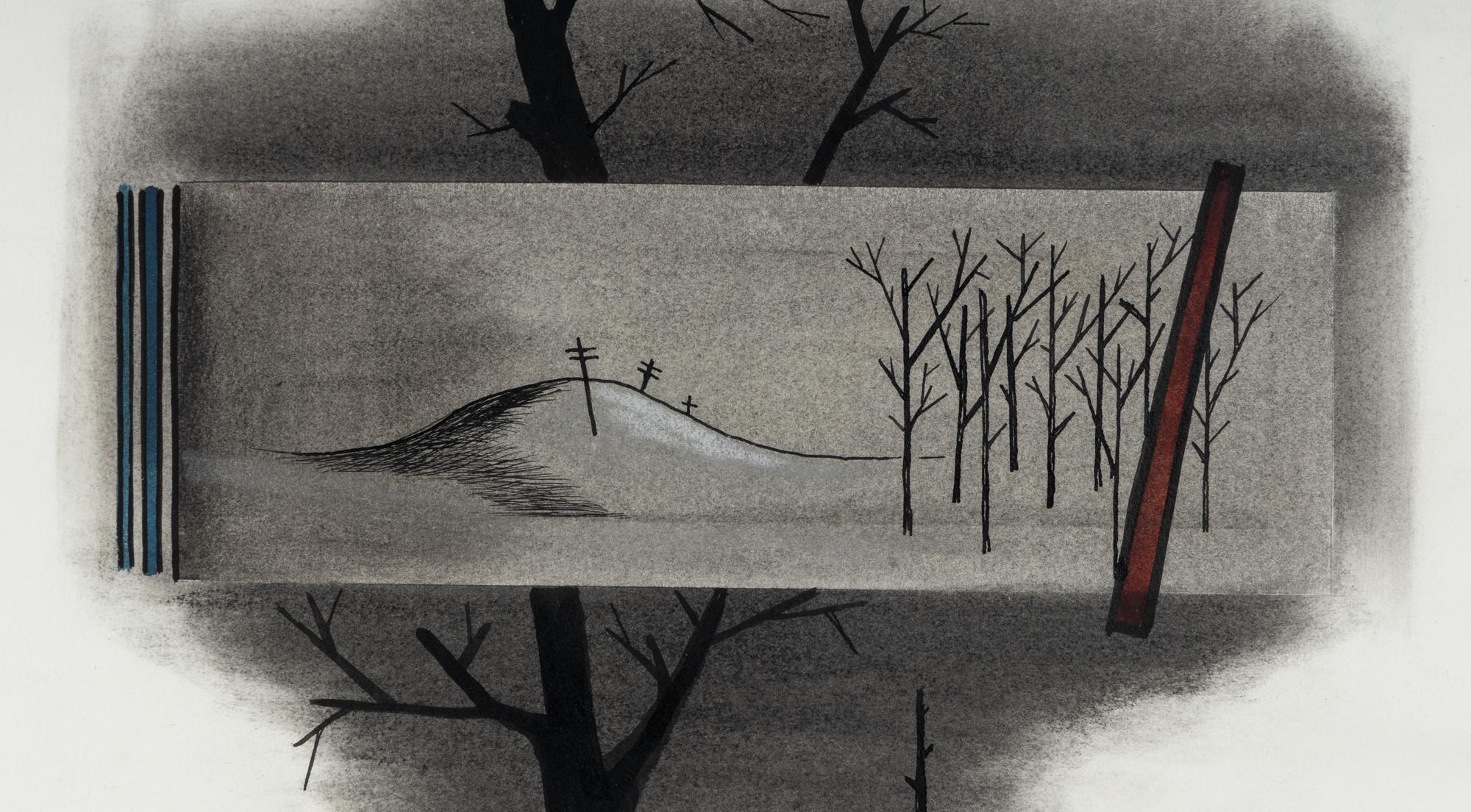 Untitled (Surrealist Landscape), c. 1940