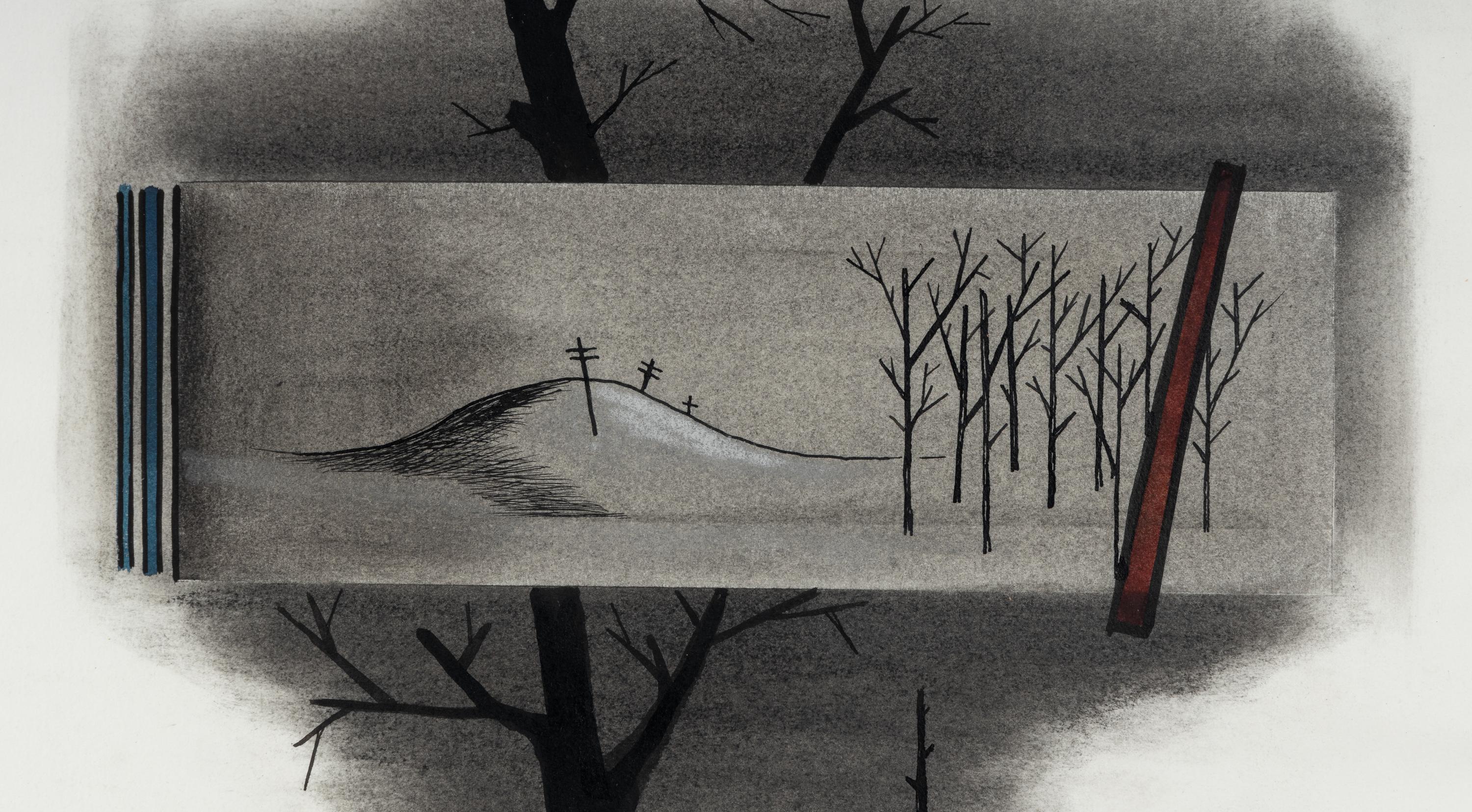 Untitled (Surrealist Landscape), c. 1940