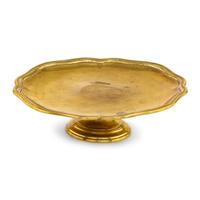 A George I Brass Footed Salver