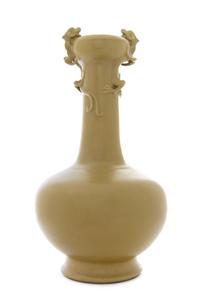 A Teadust Glazed Porcelain Vase — 20TH CENTURY