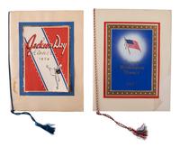 [ROOSEVELT, Franklin Delano (1882-1945) -- ROOSEVELT, Eleanor (1884-1962)]. A group of invitations, menus, and travel passes, comprising: