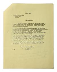 [CIVIL RIGHTS] -- [DESEGREGATION]. FAUBUS, Orval E. (1910-1994). Typed letter signed ("Orval E. Faubus"), as Governor of Arkansas, regarding the Little Rock Affair. [Little Rock, Arkansas], 3 January 1958.