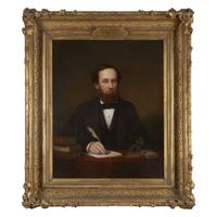 George W. Conarroe (1803-1882) Portrait of Oswald Thompson (1809-1866)