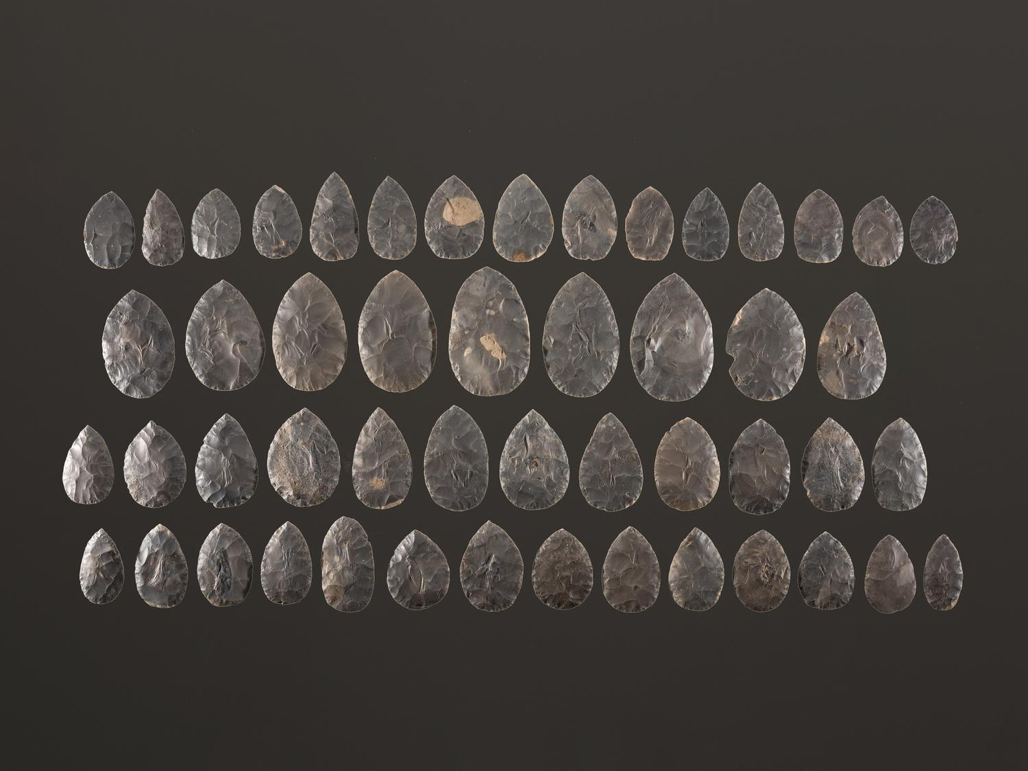 A Large Cache of Hornstone Blades