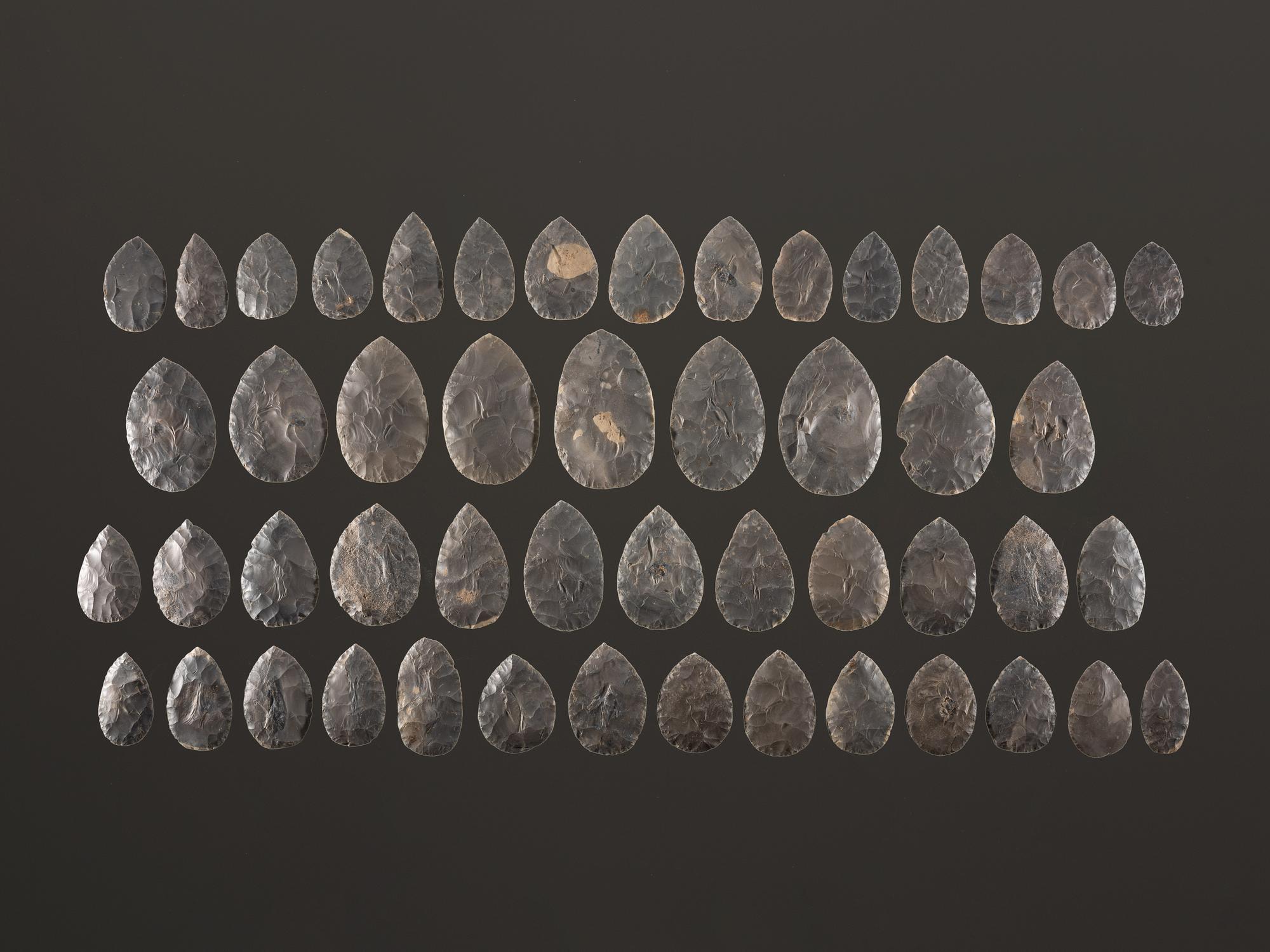 A Large Cache of Hornstone Blades