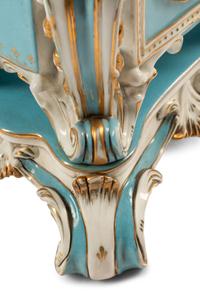 A Pair of Sevres Style Porcelain Cache Pots