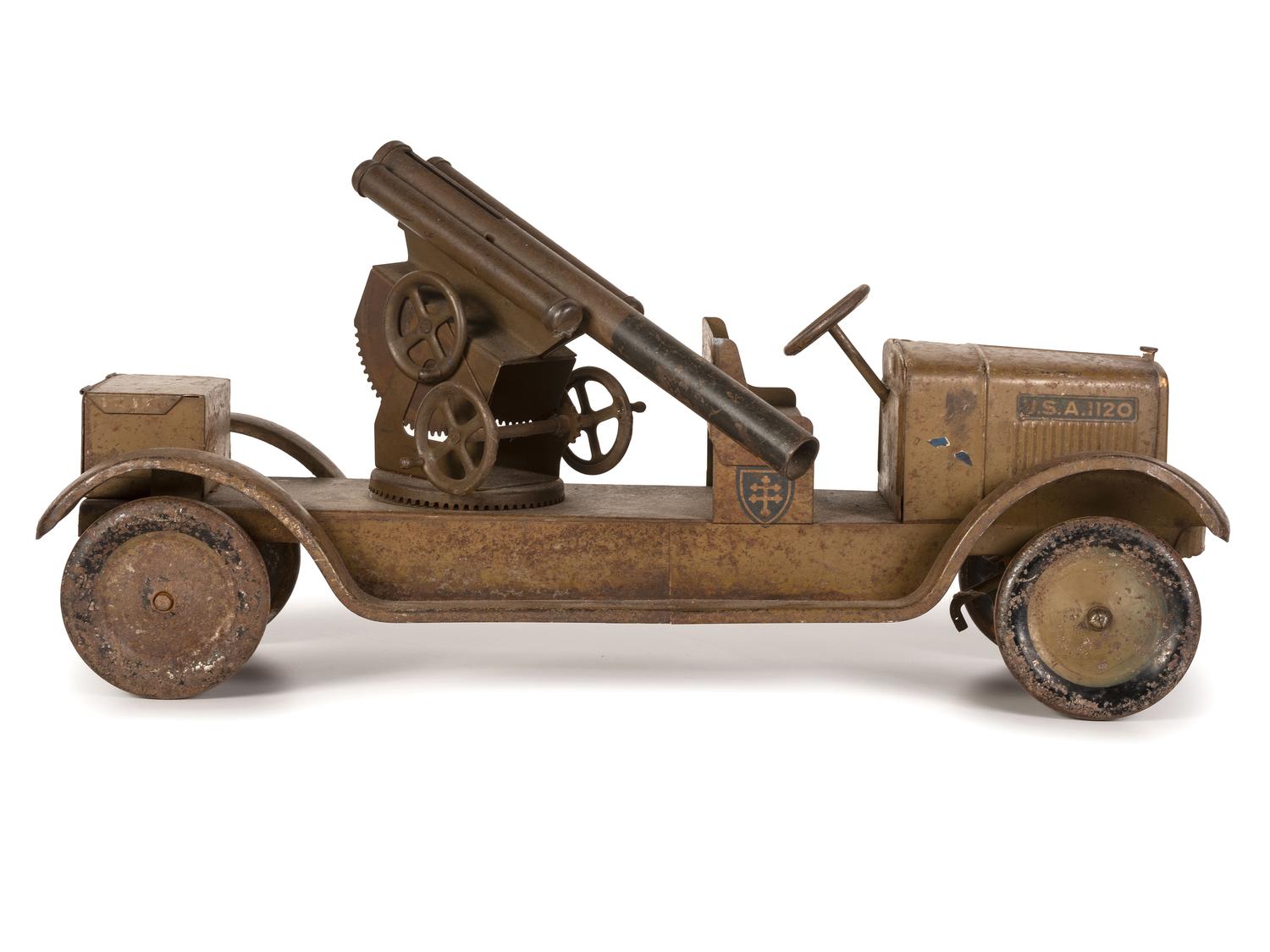 A Pressed Steel 'Sonny' U.S.A. 1120 Anti-Aircraft Truck
