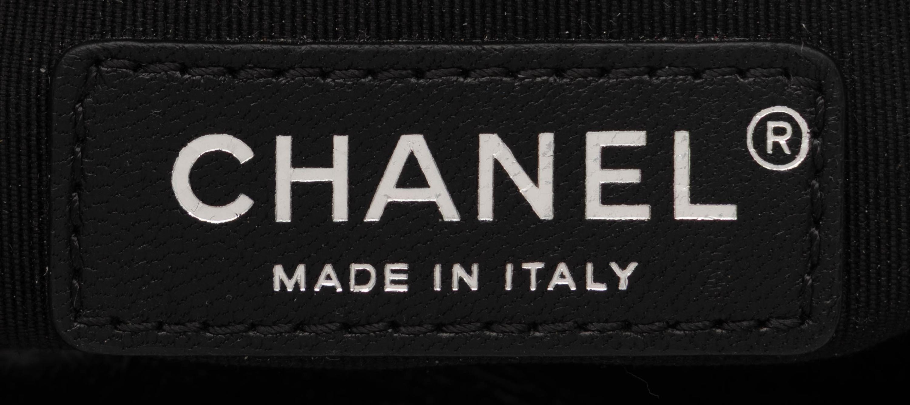 Chanel, Small Gabrielle Bag in Black Shearling