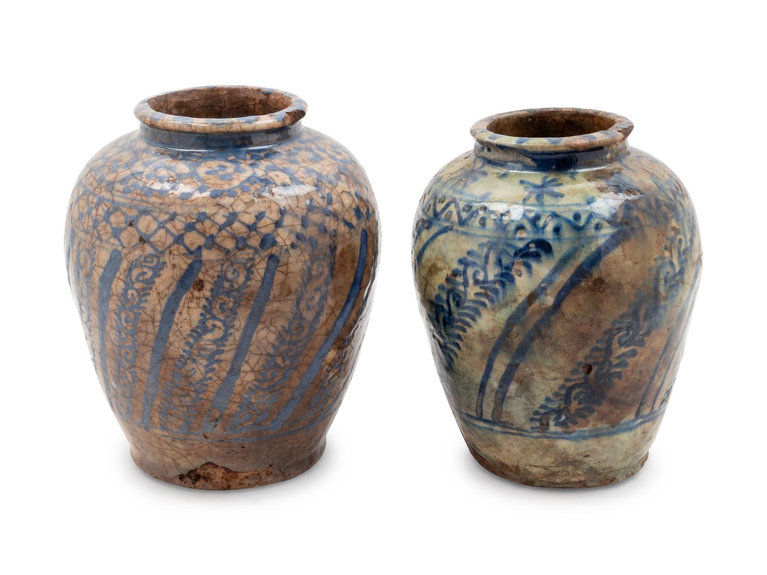 Two Syrian Pottery Jars