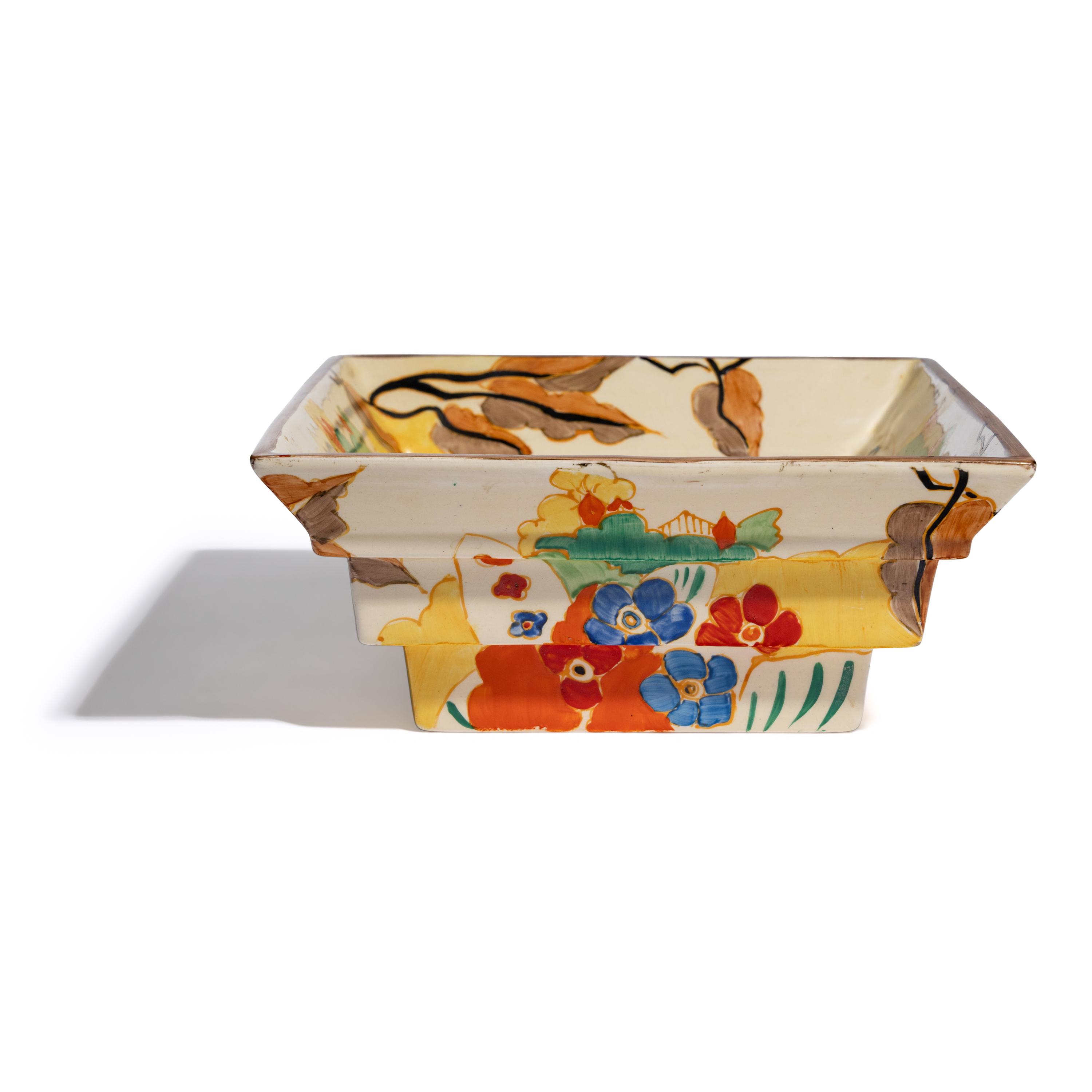 Clarice Cliff (English, 1899-1972) — Alton pattern tray