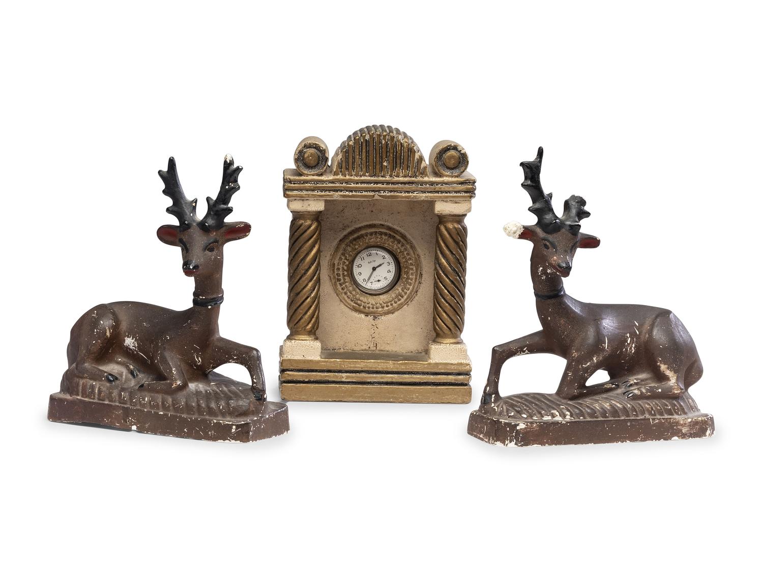 A Neoclassical Carved Limestone Watch Hutch