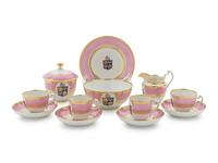 An English Porcelain Partial Tea Service — C. 1780