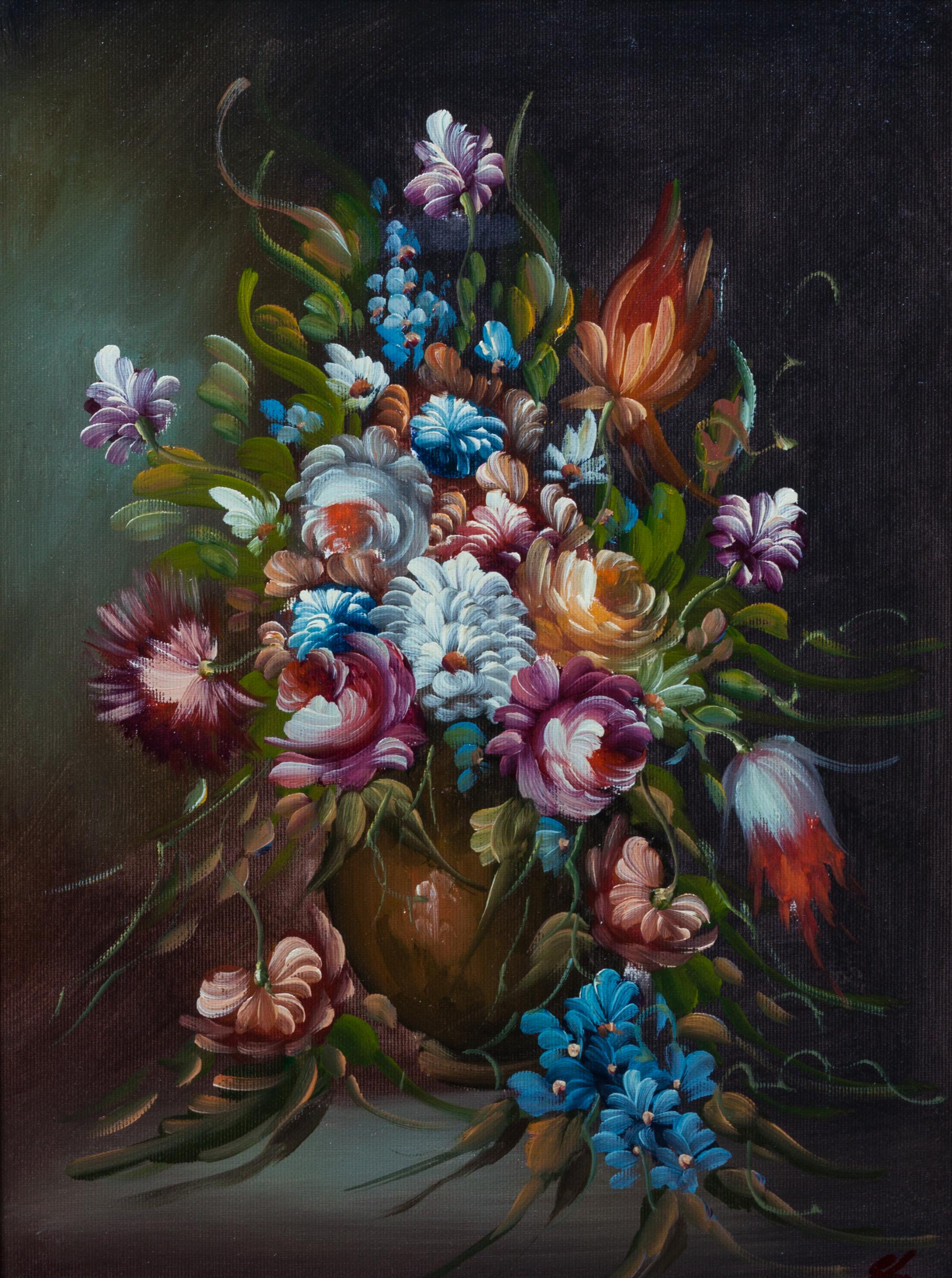 Artist Unknown, (20th century), Floral Still Life