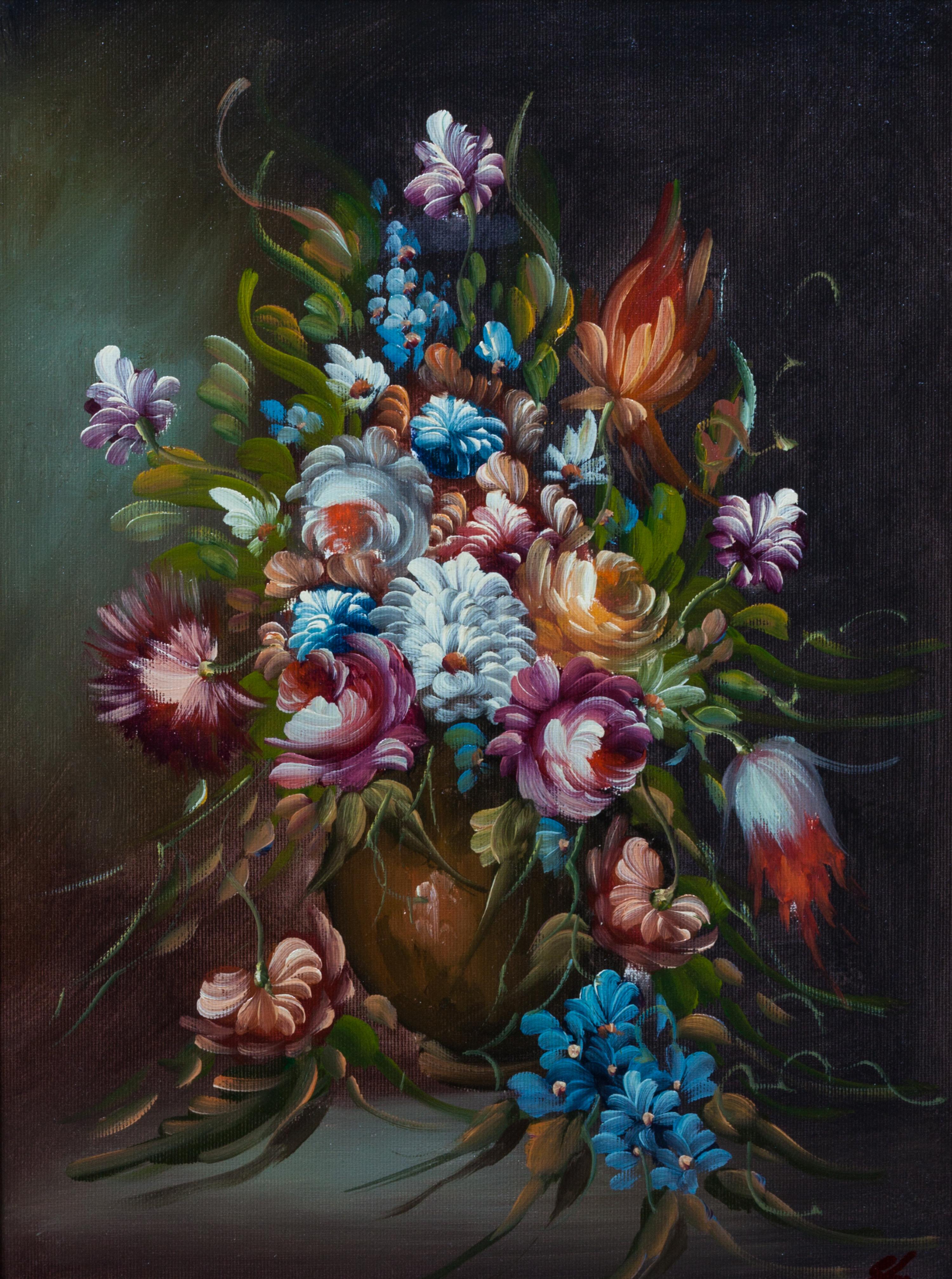 Artist Unknown, (20th century), Floral Still Life