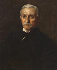 William Merritt Chase (American, 1849-1916) — Portrait of George Washington Martin , 1904